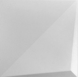 Dimensions Quasar Square Matte White 6X6
