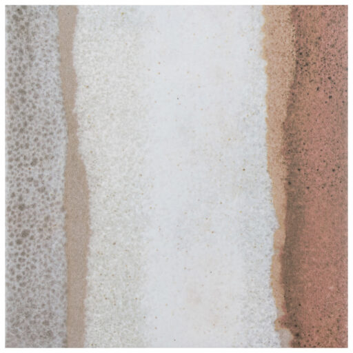 Matter Canvas Taupe Red 6 in. x 6 in. Porcelain Floor and Wall Tile