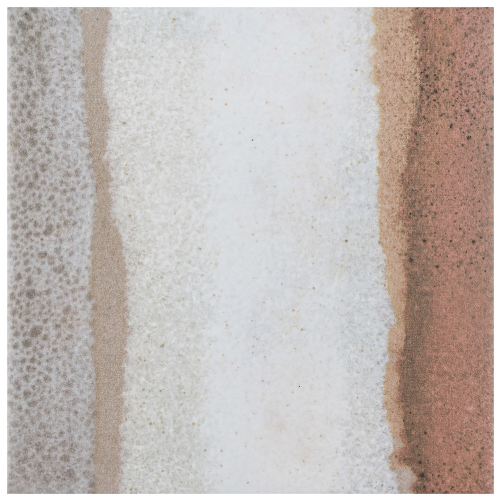 Matter Canvas Taupe Red 6 in. x 6 in. Porcelain Floor and Wall Tile