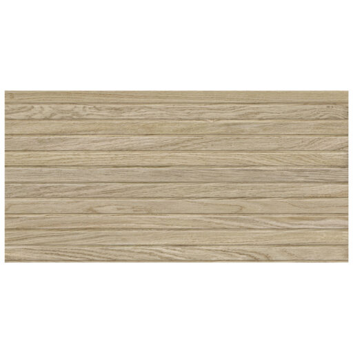 Woodstrip Roble 11-3/4 in. x 23-1/2 in. Ceramic Wall Tile