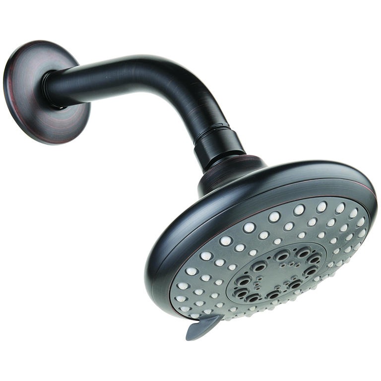 Dawn® 5-Jet Showerhead with Arm and Flange