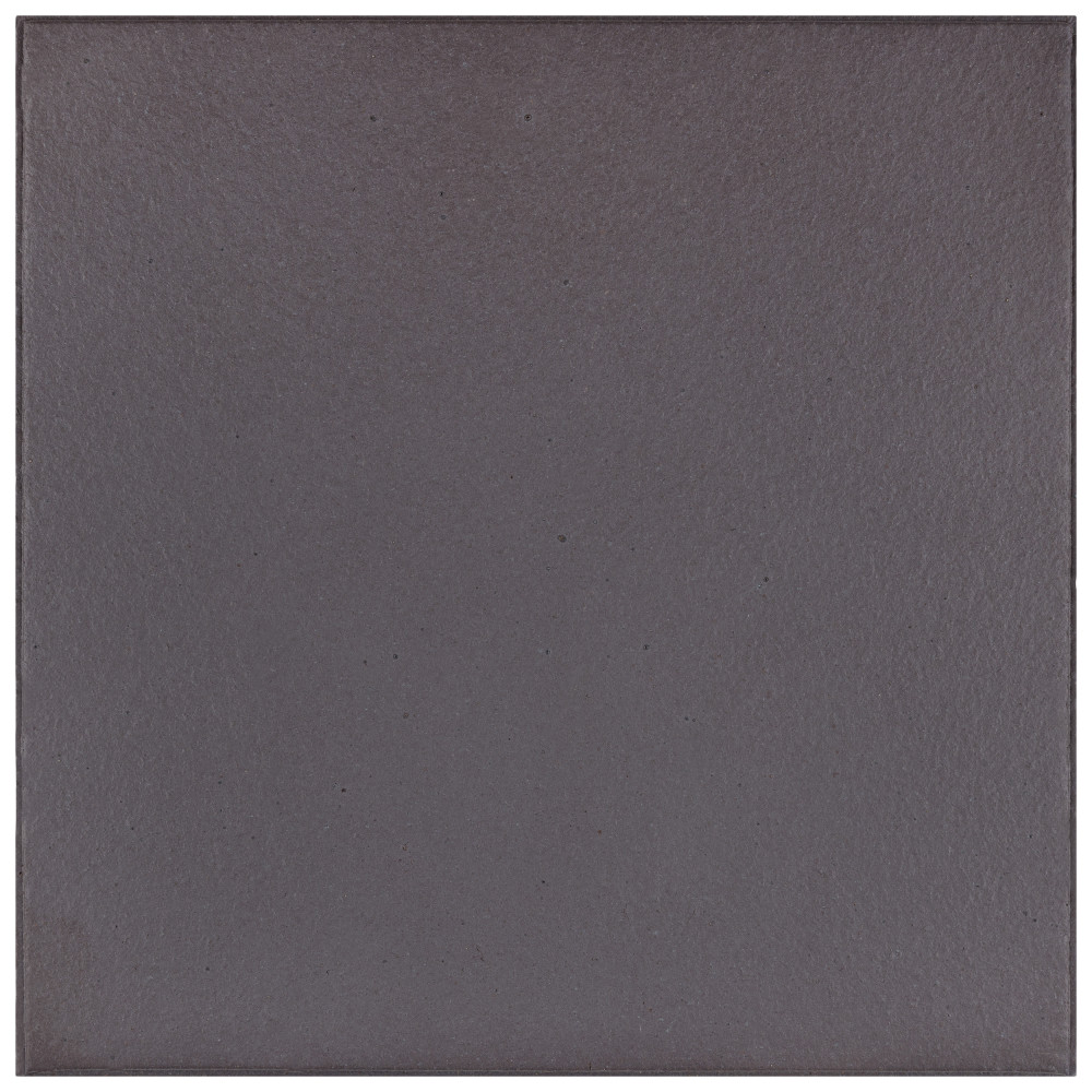 Klinker Black 7-3/4 in. x 7-3/4 in. Ceramic Floor and Wall Tile