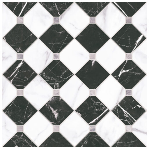 Tuscany Firenze 17-3/8 in. x 17-3/8 in. Porcelain Floor and Wall Tile