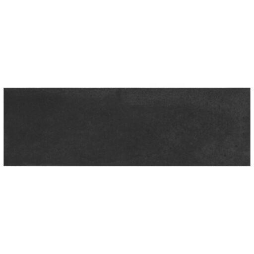 Coco Matte Black Hat 2 in. x 5-7/8 in. Porcelain Floor and Wall Tile