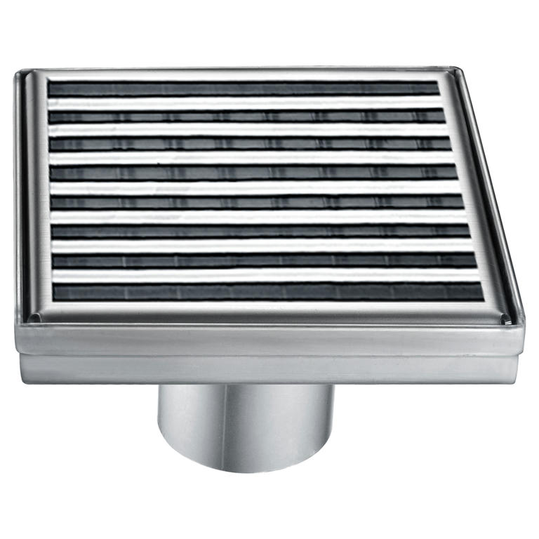 Dawn® Wheaton River Series - Square Shower Drain 5"L