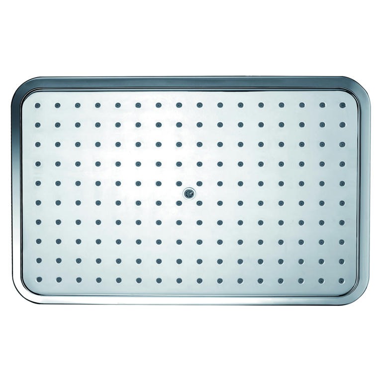 Dawn® Single Function Rectangle Rain Showerhead, Chrome