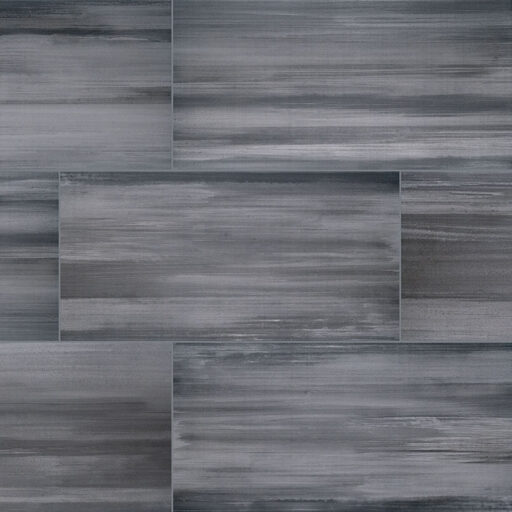 Watercolor Graphite Chevron 12X15 Mosaic