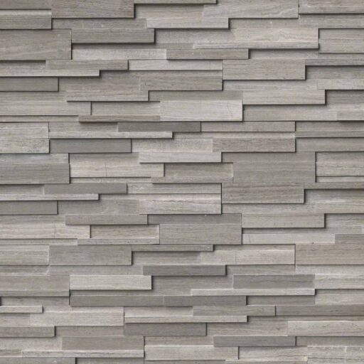 Gray Oak 3D Honed 6X24 Panel