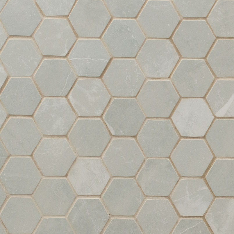 Sande Grey 2X2 Hexagon Matte
