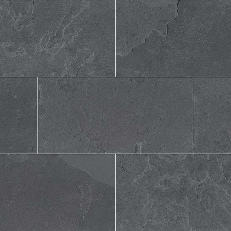 Montauk Black 12X24