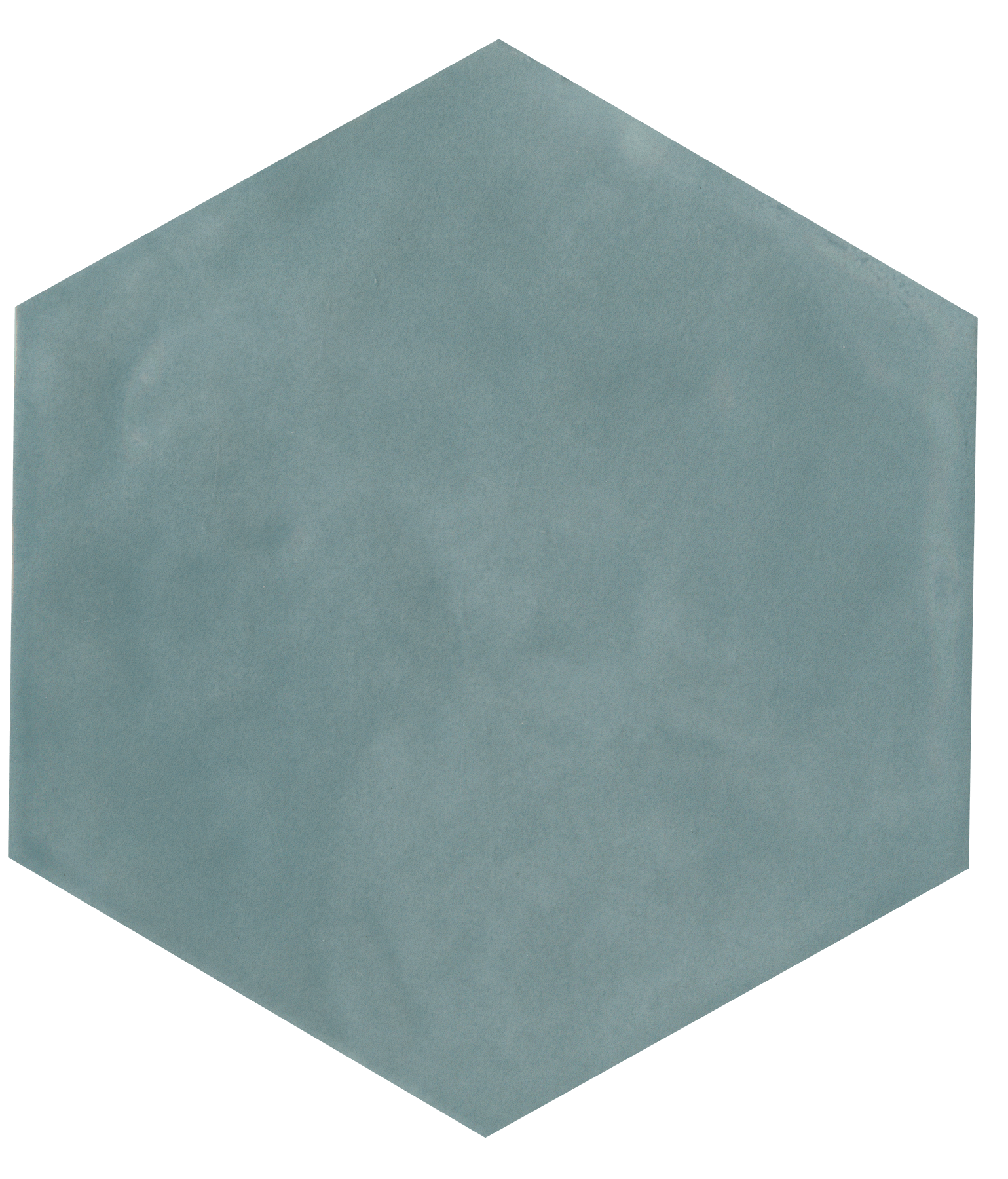 Maiolica Hexagon 7”X8” Aqua