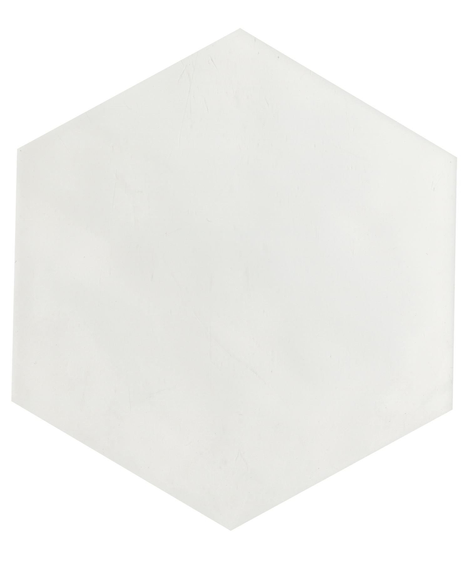 Maiolica Hexagon 7”X8” White