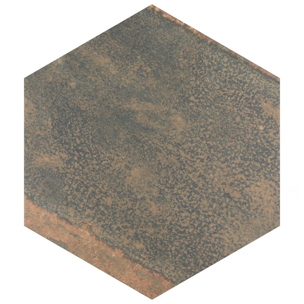 Maheno Hex Mix 8-5/8 in. x 9-7/8 in. Porcelain Floor and Wall Tile