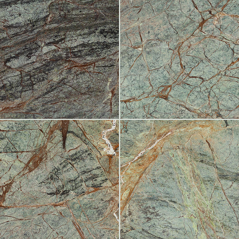 Rain Forest Marble 12X12