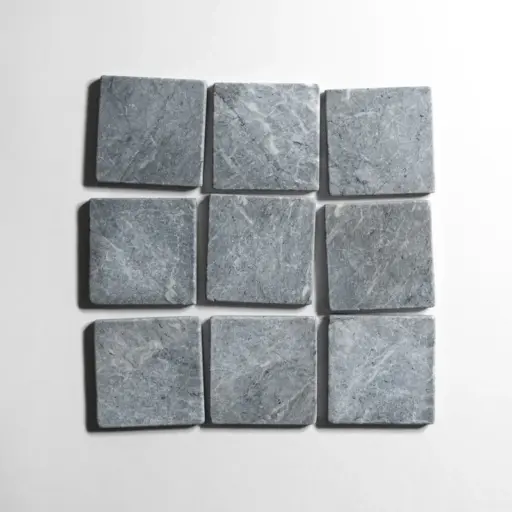 Riviera Gray 4"x4" Tumbled