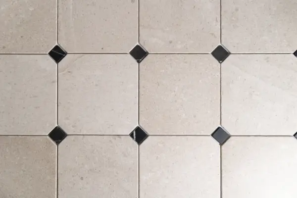 Sierra Limestone Tumbled 12" Octagon - Image 3