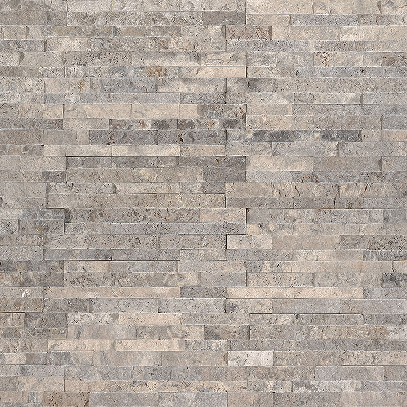 Silver Travertine Mini Panel