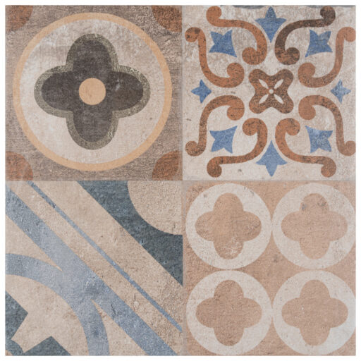 Cazorla Deco Yedra 11-7/8 in. x 11-7/8 in. Porcelain Floor and Wall Tile