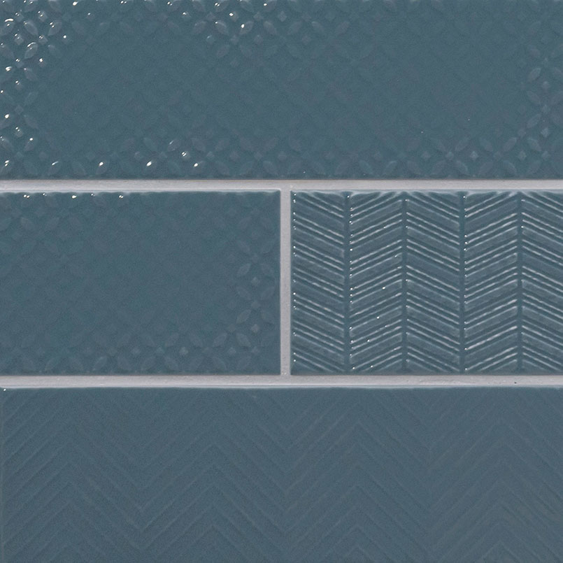 Urbano Navy 4X12 Glossy Mix