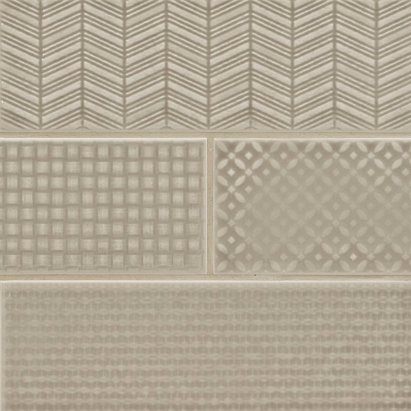 Urbano Warm Concrete 3D Mix 4X12