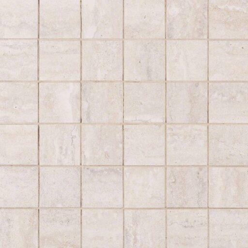 Veneto White 2X2 Mosaic Matte