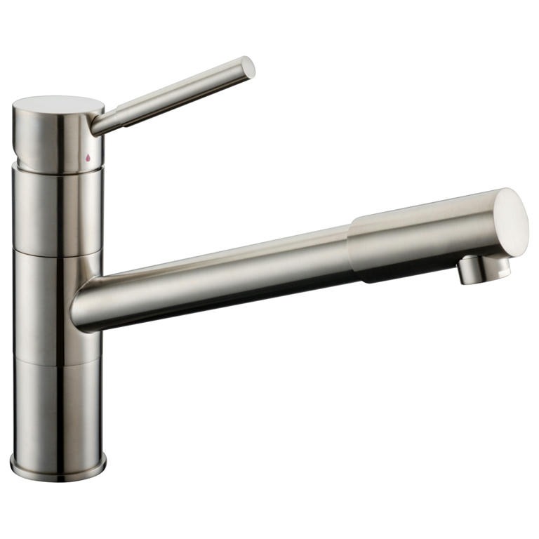 Dawn® Single-lever Pull-out kitchen faucet, Brushed Nickel