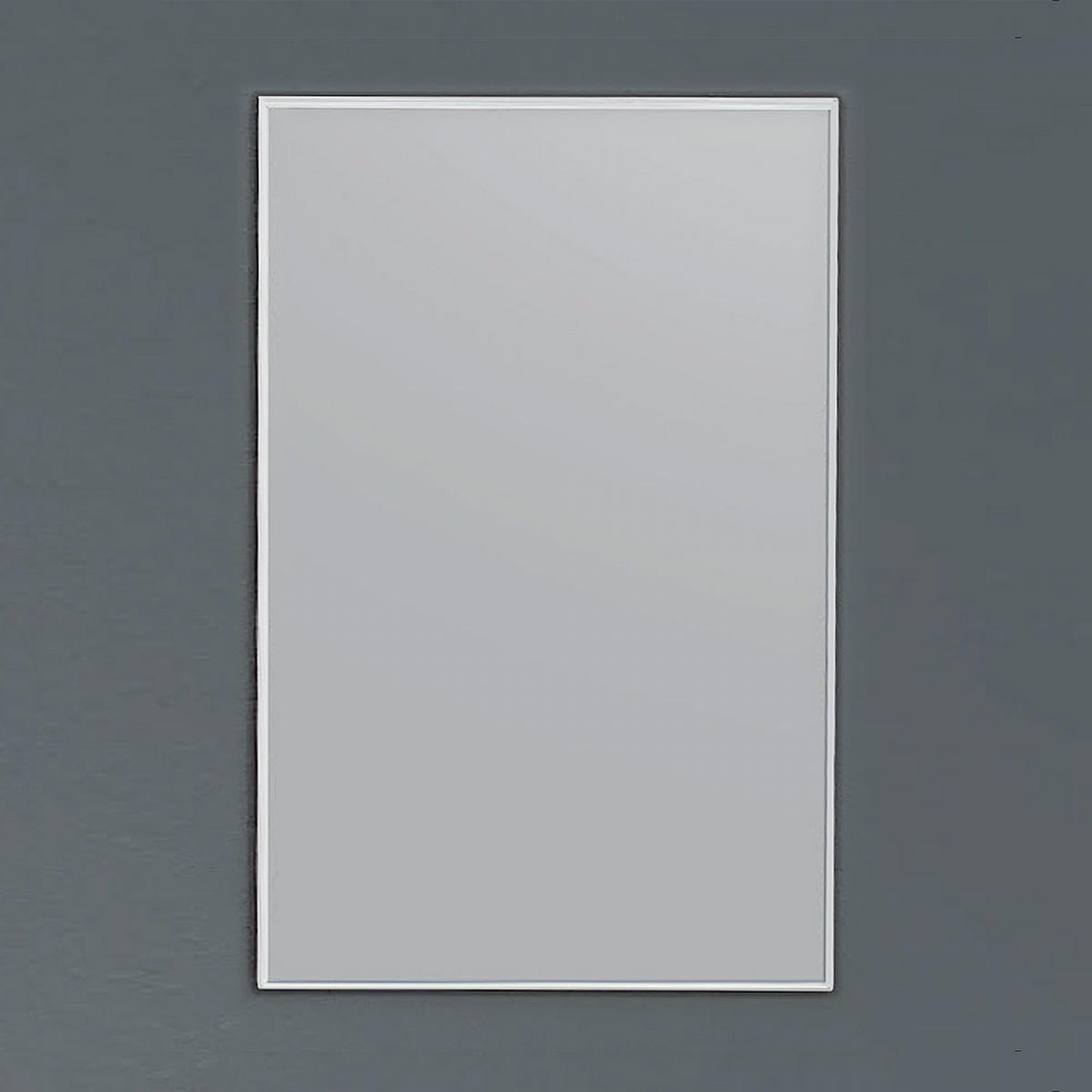 Dawn® Matte Aluminum Framed Mirror