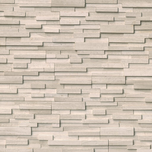 White Oak 3D Honed 6X24 Panel